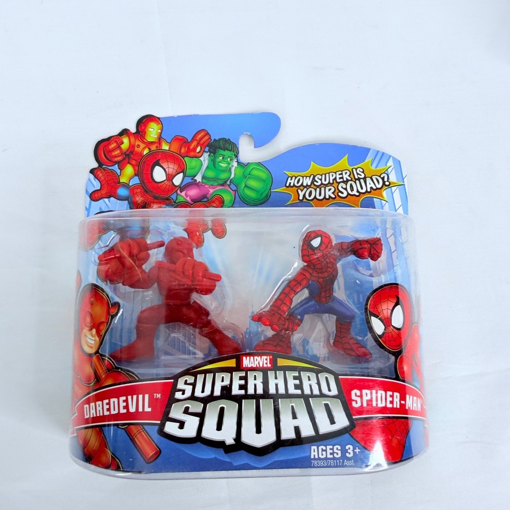 Marvel Super Hero Squad Daredevil and Spider-Man 2-Pack Hasbro 78393/78117 NEW